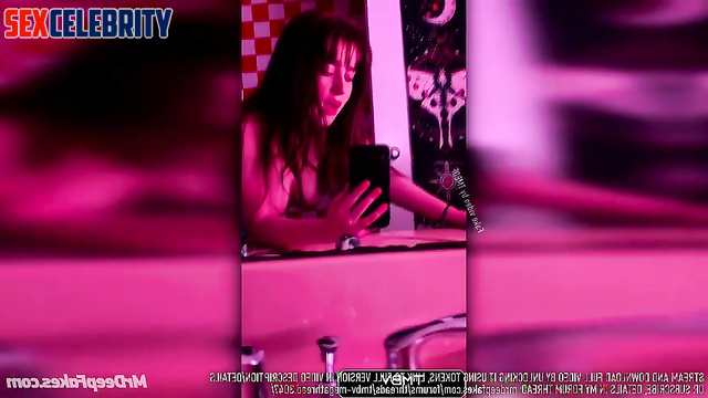 Billie Eilish deepfake fucks you while parents are in the house, you need to be quiet