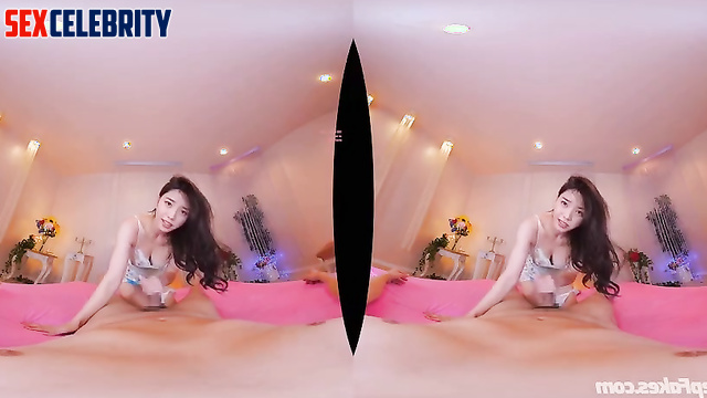 이지은 딥 페이크 에로틱 skinny star saddled a cock with all her passion, IU A.I.
