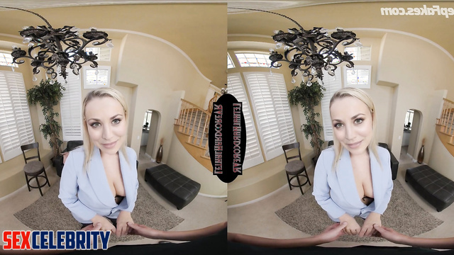 Busty milf Kaley Cuoco in adult tapes - young lover pleased her hotly