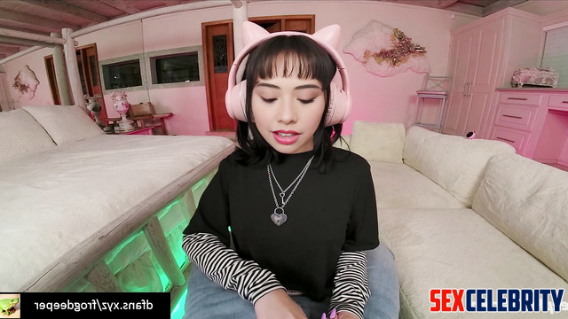 Playful Xochitl Gomez and your cock in her hands / pov deepfake erotic