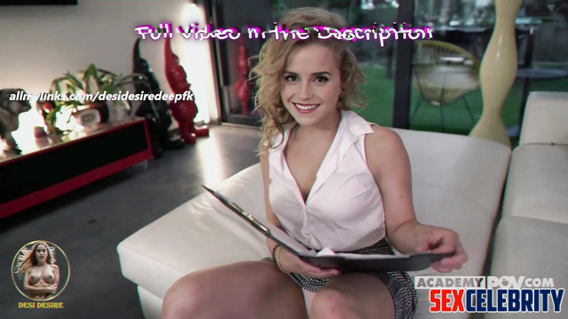 Exquisite British Actress Emma Watson Gives POV Blowjob