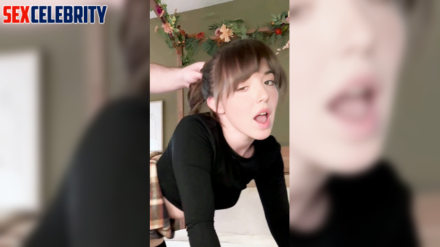 AI Slight Sounds ASMR gets fucked from behind