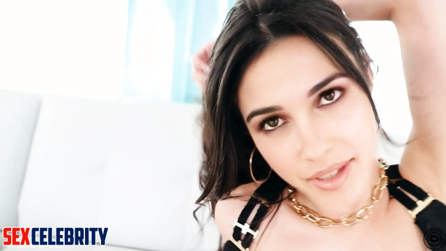 Playful slut having fuck in sexy black boots, Naomi Scott deepfake video