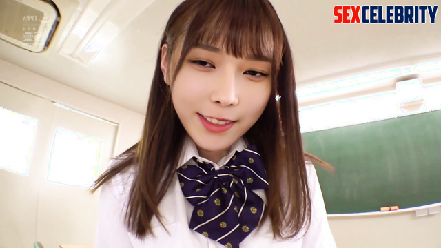 Winter was fucked on the school desk, look / Winter (윈터 에스파) fakeapp