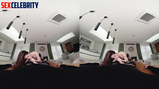 Daisy Ridley in fake celebrity porn - look how she jumping on a cock