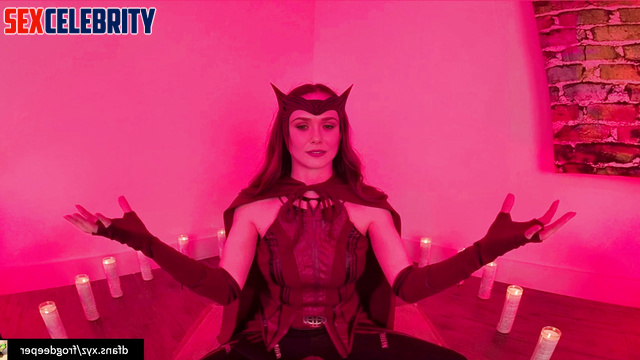 Deepfake Elizabeth Olsen as Scarlett Witch
