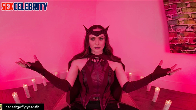 Deepfake Elizabeth Olsen as Scarlett Witch