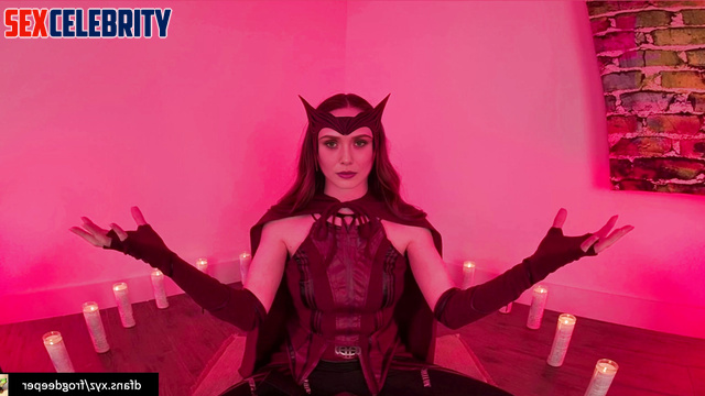Deepfake Elizabeth Olsen as Scarlett Witch