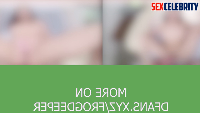 POV Fake Domelipa Showed her boobs