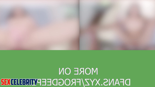 POV Fake Domelipa Showed her boobs