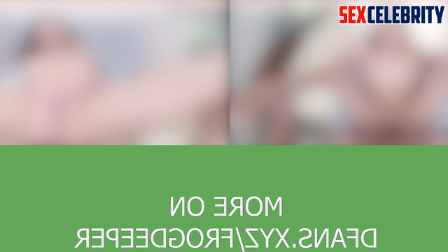 POV Fake Domelipa Showed her boobs