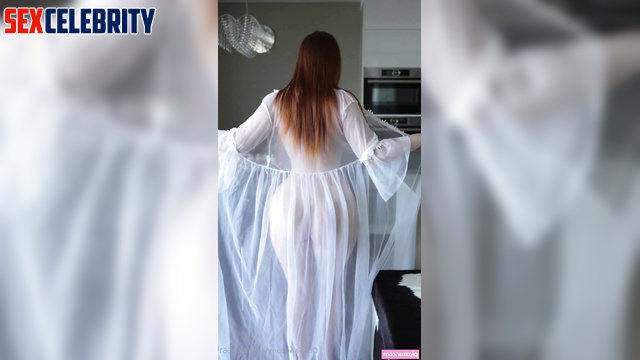 Christina Hendricks and her big butt. AI