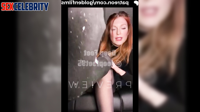 A.I. Julianne Moore - Stinky Boots and Black Nylon Feet (JOI)