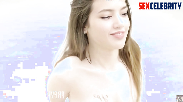 Sexy Lisa in short dress enjoying bukkake party, face swap / 리사 블랙핑크