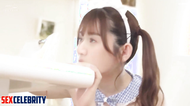 Star making titsjob and not only on camera, Bai Lu (白鹿 假名人色情片) face swap