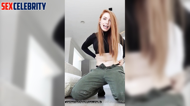 Emma Watson porn in cosplay Kim Possible masturbates and fucks you POV