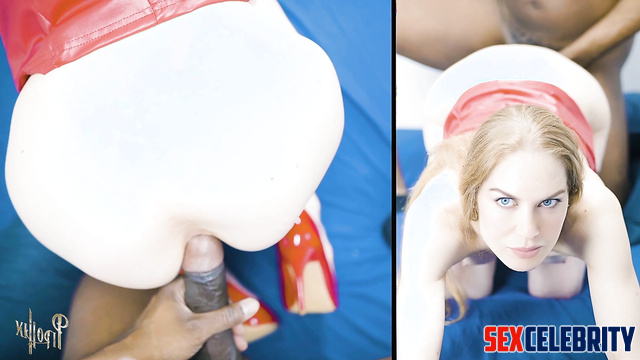 Nicole Kidman deepfake in heels takes BBC in the ass and gives a gorgeous blowjob