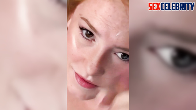 AI Jen Psaki dancing nude and getting a facial