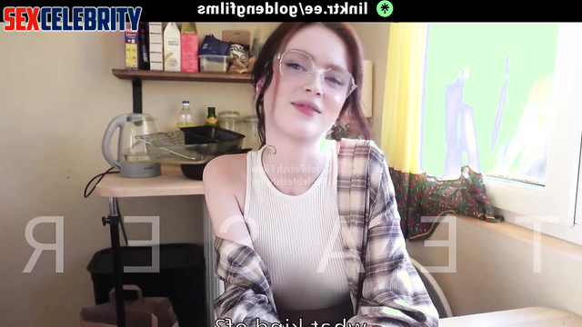 Sadie Sink - Sadie is a PEGGING MONSTER!, face swap