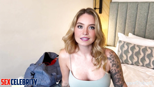 He slapped her cheeks a little during sex (Sydney Sweeney pov adult tape)