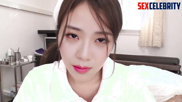 Jisoo real fake POV sexy nurse is ready to take care of your dick and orgasm 지수 블랙핑크
