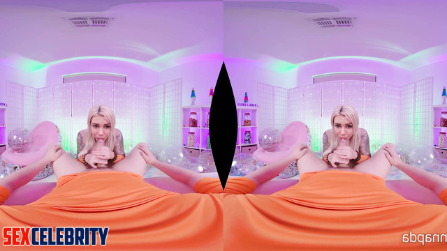 Alanah Pearce fakeapp POV VR in heels and fishnets is waiting for your cock in her anal