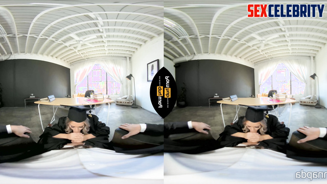 Graduate Hailee Steinfeld fake POV VR celebrates graduation with hot sex