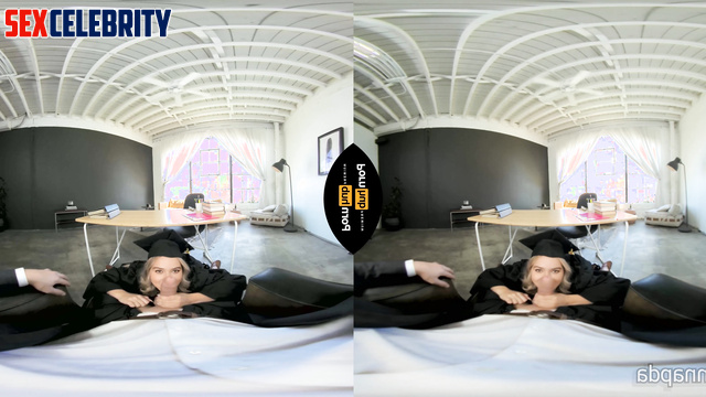 Graduate Hailee Steinfeld fake POV VR celebrates graduation with hot sex