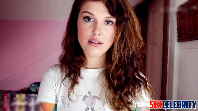 Dildo cumed her pretty face, Millie Bobby Brown deep learning program