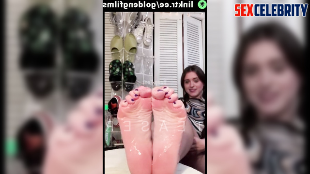 Natalia Dyer - She Oils Up her Massive Soles & Huge Feet (JOI) - Deepfake