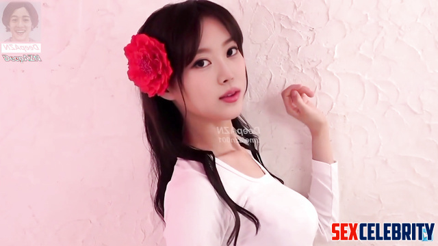 Deepfake meovv 미야오 Narin 나린 showed her tits