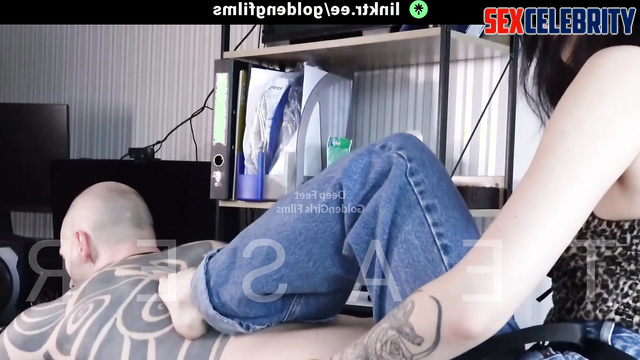 Fake Miranda Cosgrove - Petite Girl With Strap-On DESTROYS His Ass