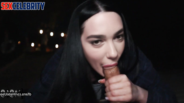 Dua Lipa fucks her boyfriend’s buddy in the woods [POV deepfake]