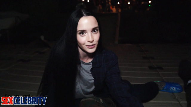 Unusual night date in her tent / Emma Watson pov deep learning program