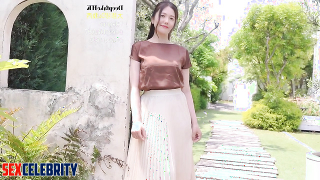 HK Real fake 夢雨 Mungyu 熊仔奶頭  shows boobs