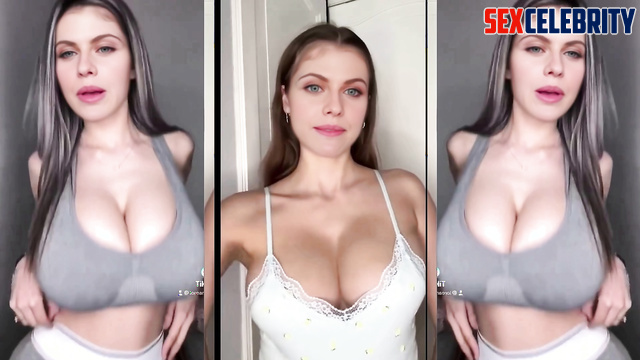 This compilation shows naughty side of Alexandra Daddario (celebrity sex)