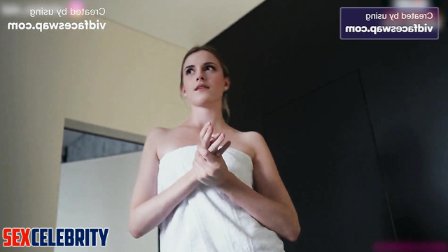 Deepfake Emma Watson - I saw my Stepmom washing in the shower and screwed up