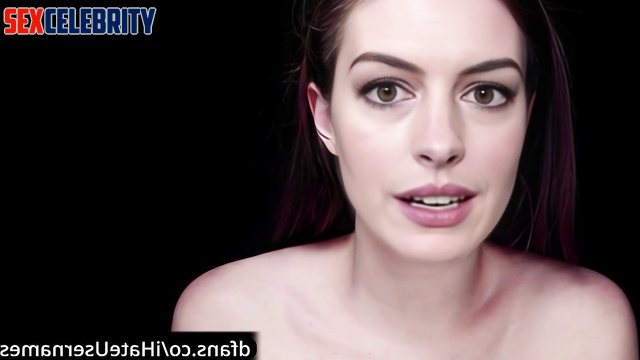 Babe really needs you big balls - Anne Hathaway solo sex scene