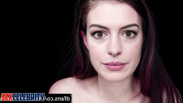 Babe really needs you big balls - Anne Hathaway solo sex scene