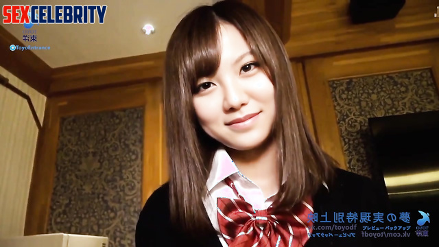 Real fake Tanaka Reina (田中 れいな) Censored Blowjob