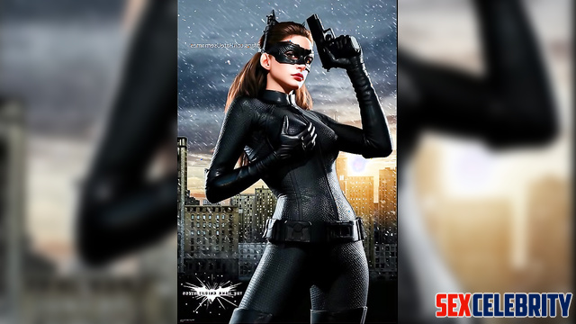 Catwoman with the most beautiful tits ever - Anne Hathaway fakeapp