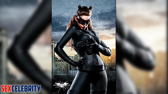 Catwoman with the most beautiful tits ever - Anne Hathaway fakeapp