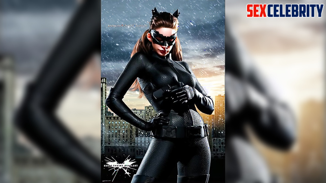 Catwoman with the most beautiful tits ever - Anne Hathaway fakeapp