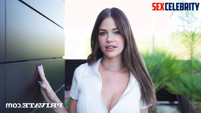 All of Hollywood knows she's a nymphomaniac, fake Denise Richards - pov